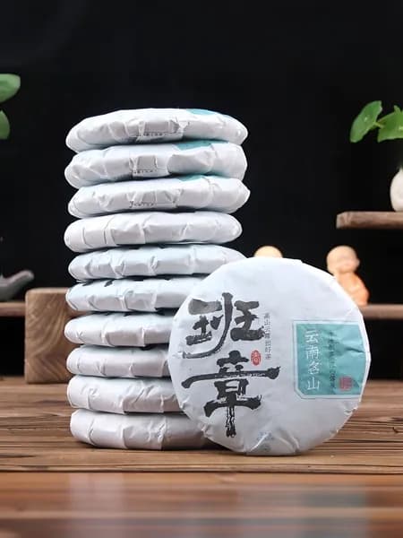 Шен Пуэр Прессованный Чай Бодрящий 2023г. Ban Zhang Puer Tea 100 Гр Прямые Продажи