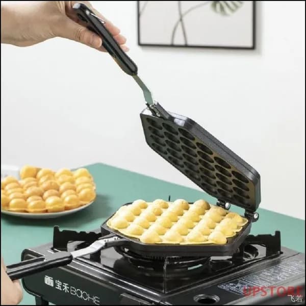 Вафельница 6qGJpd, черный, белый