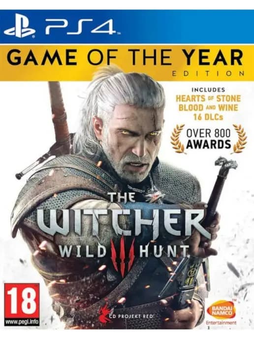 Ведьмак 3 Дикая Охота Witcher 3 GOTY (PS4, русские субтитры)