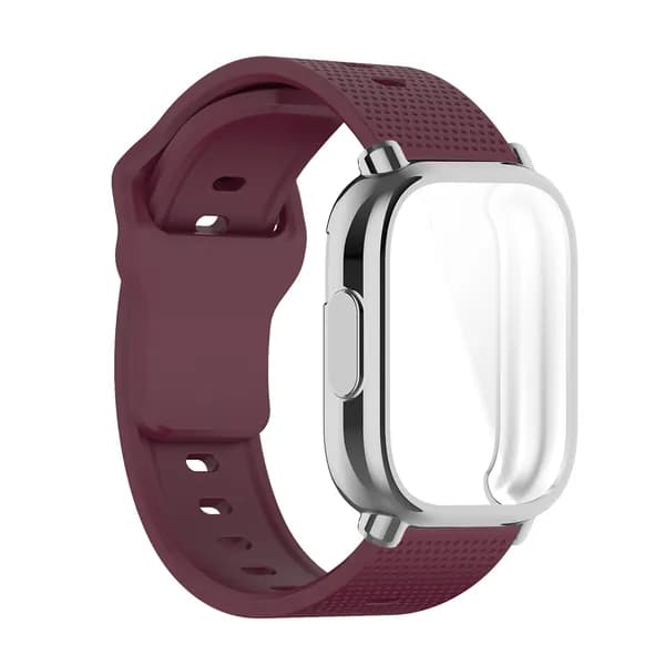 Cиликоновый ремешок + TPU корпус Для Redmi Watch 5 Active, Спортивный Ремешок, Аксессуары для умных часов