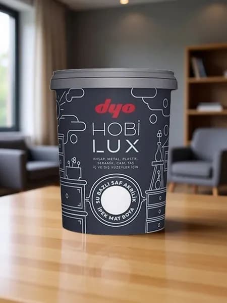 Краска-эмаль акриловая HOBILUX (HOBBY LUX) винный 0,4 л