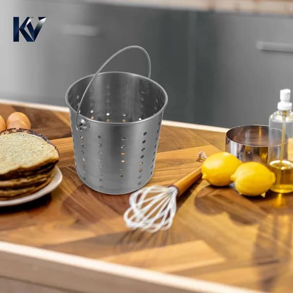 Корзина из нержавеющей стали для варки и жарки, универсальная корзина для кухни
