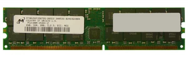 Micron Оперативная память DDR, 266 МГц, 1 x (MT36VDDF25672G-265D2)