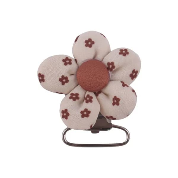 Зажим для соски с цветком своими руками-flower small Flower