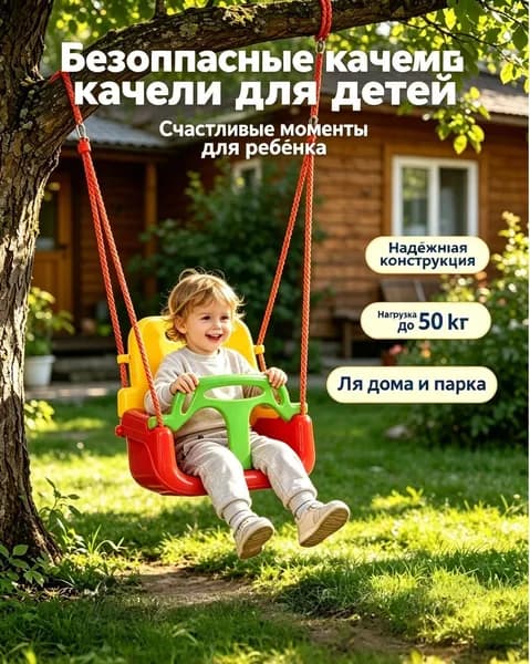 Садовые качели 40х30х37см