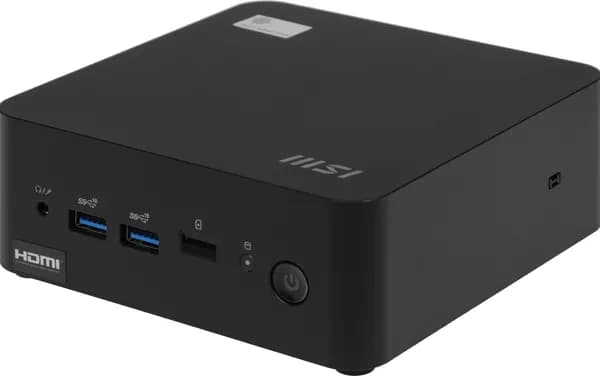 MSI Мини-ПК 936-B0B111-081 (Intel Core 3 100U, RAM Отсутствует, Intel Graphics, Без ОС), 936-B0B111-081, черный