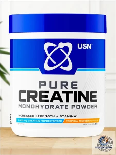 CREATINE MONOHYDRATE Tropical Thunder / КРЕАТИН МОНОГИДРАТ ЮСН со вкусом Тропический гром, порошок, 500 г .
