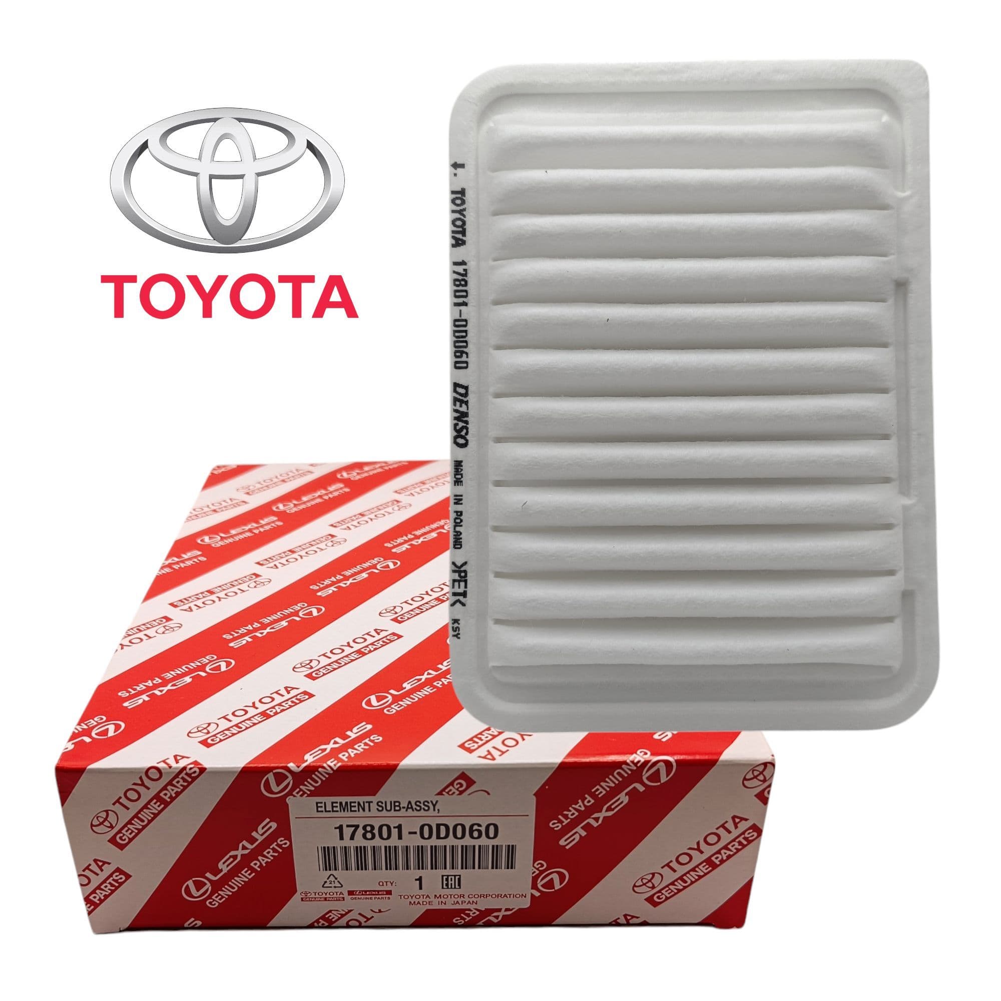 Фильтр воздушный 178010D060 TOYOTA AURIS AVENSIS COROLLA RAV4 / LEXUS