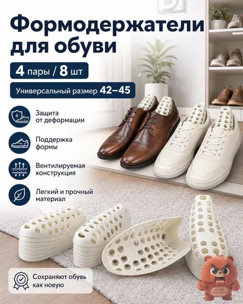 Колодки для обуви 8 шт