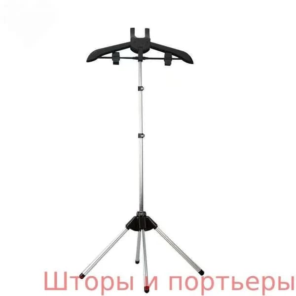 Вешалка напольная 160х50 см черный матовый