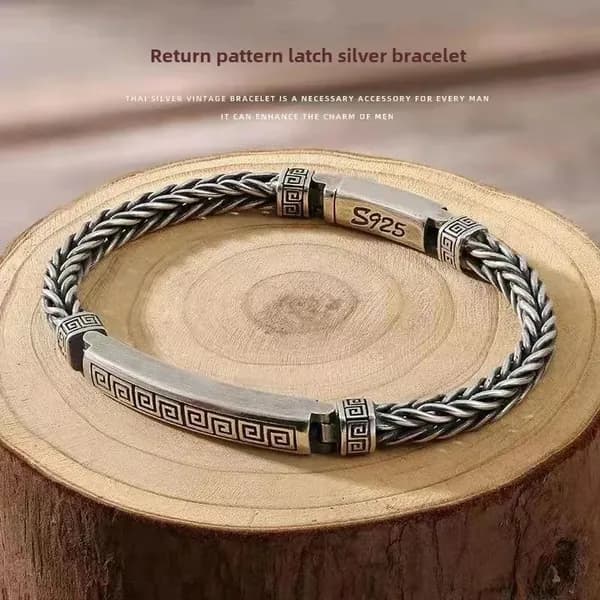 Винтажные надписи контактный браслет