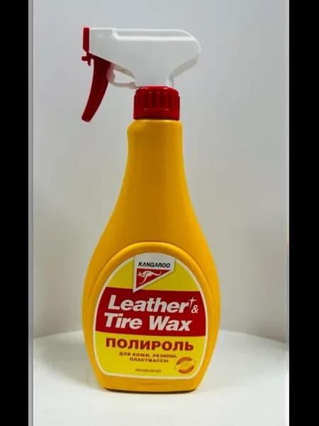 Полироль универсальный Leather & Tire Wax 500 мл