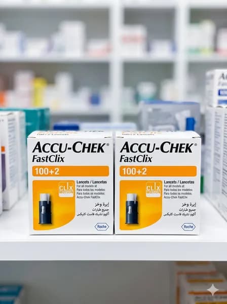 Набор ланцетов Accu-Chek FastClix 102 шт - 2 упаковки
