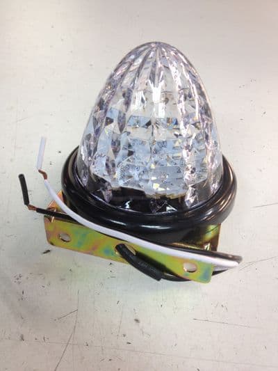 Бортовой фонарик, габарит фургона, на борт, белый, светодиодный, 24V