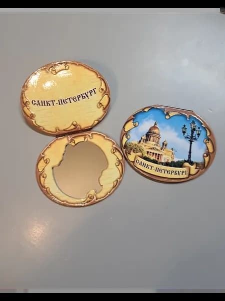 Зеркало карманное складное