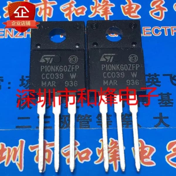 5шт STP10NK60ZFP P10NK60ZFP TO-220F 600V 10A ic чип Электронные компоненты BOM
