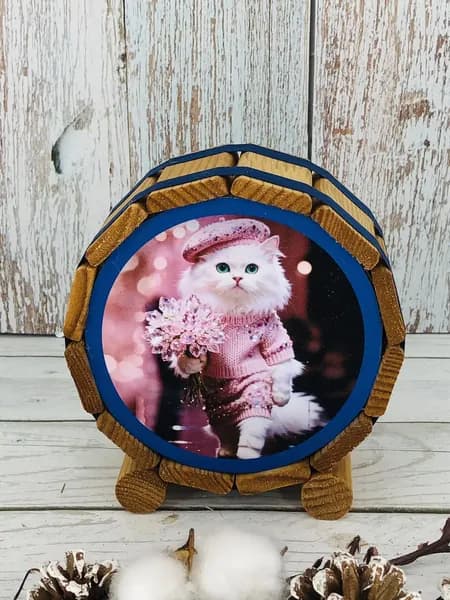 Копилка для денег ""Кошечка"", 13х13 см, 1 шт