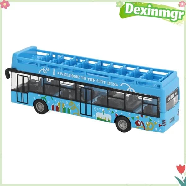 Игрушечный автобус из сплава