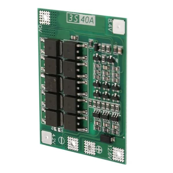 3S 40A 18650 литий-ионный зарядное устройство Защитная плата Pcb Bms для двигателя дрели 11,1 В 12,6 В модуль Липо Клетка