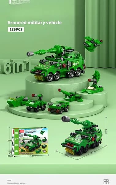 Конструктор совместимый с Lego, динозавры, инженерная техника, военные машины, для мальчиков и девочек, развивающий, подарок.