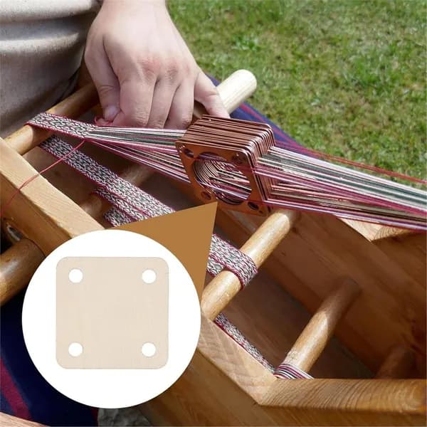 24 шт. Деревянные ткацкие карточки (дерево)
