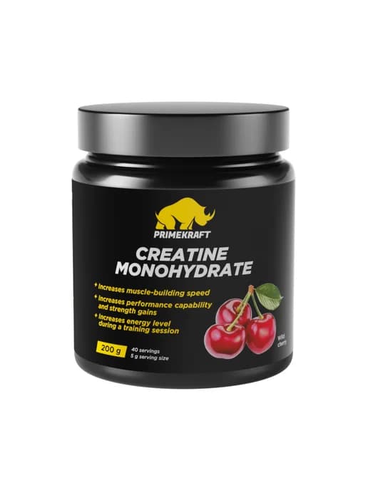 Creatine Креатин моногидрат 200гр Вишня