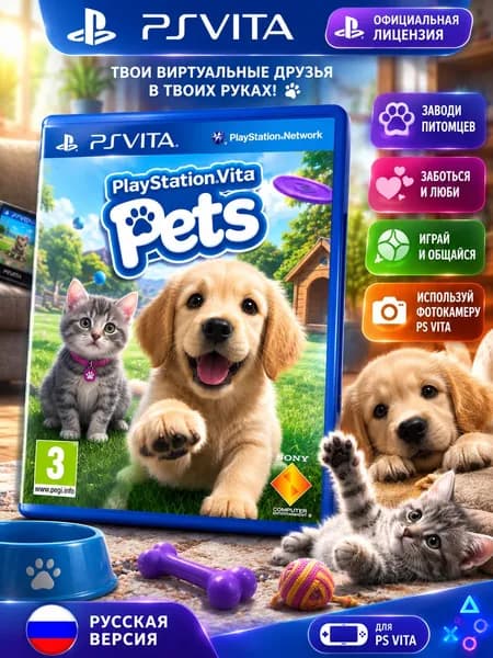 PS Vita PlayStation Vita Pets русская версия