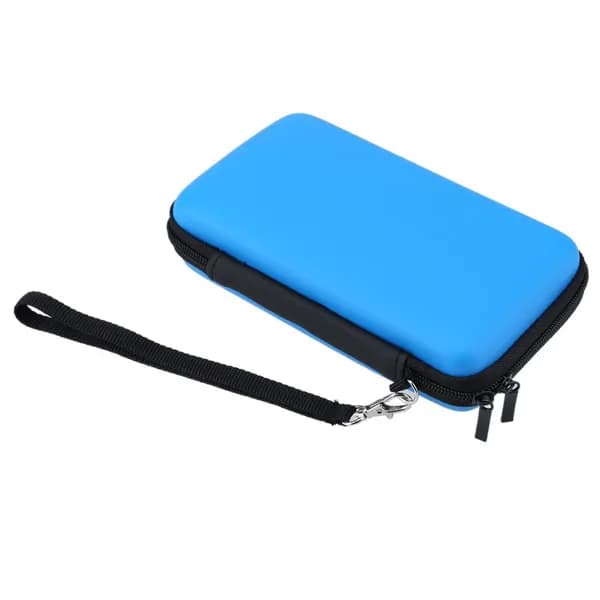 Чехол для Nintendo New 3DS/DSi, влагозащита, отделение для аксессуаров, синий