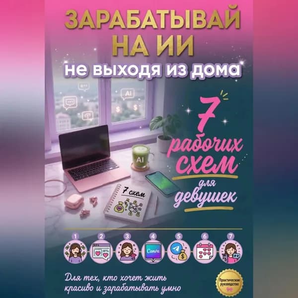 Зарабатывай на ИИ, не выходя из дома. 7 рабочих схем для девушек | Хелен Гард | Электронная аудиокнига