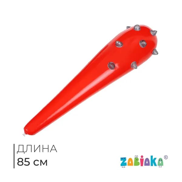 Игрушка надувная Булава с шипами 85 см, цвет МИКС