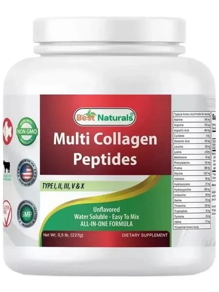 Мульти коллаген комплекс пептидов Best Naturals 227 г