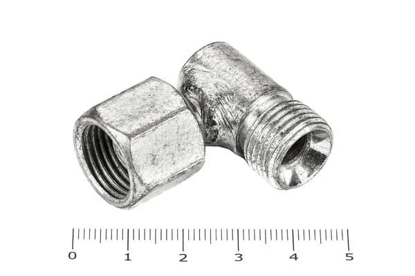 Штуцер для РВД угловой 19/19 М 16х1.5 - гайка 16х1.5