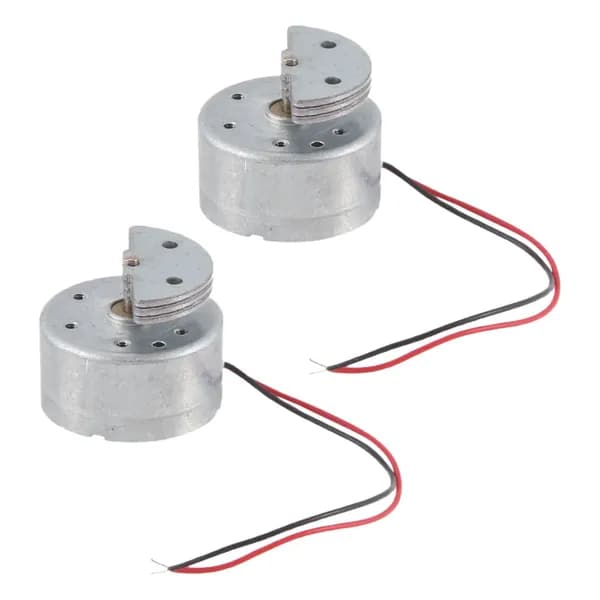 2шт мини-вибрационный двигатель 3500RPM DC 1.5-6V для игрового джойстика