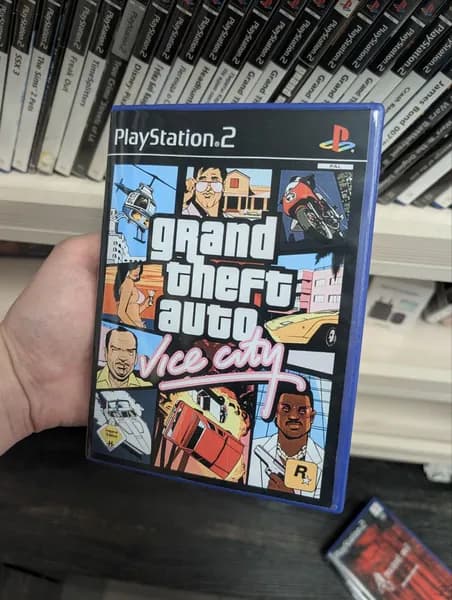 Игра GTA Vice City для PS2 Русский язык