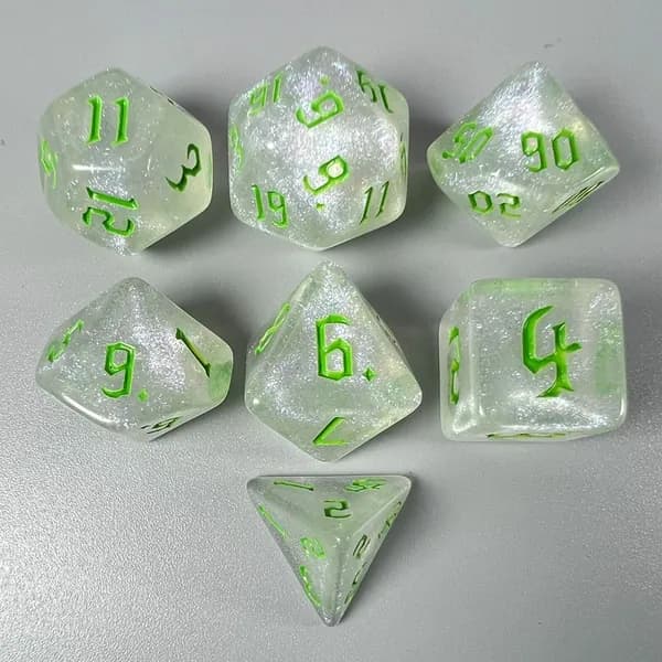 7 шт./Компл. Игра кости