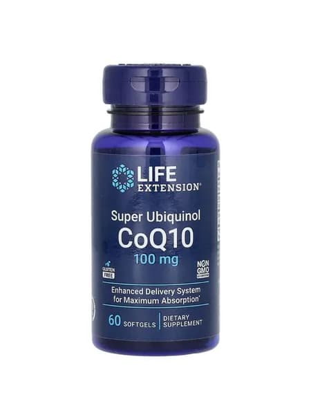 LIFE EXTENSION Super Ubiquinol CoQ10 with PQQ 100mg (30 кап.)