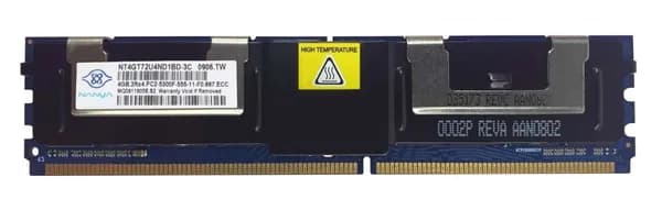 Nanya Оперативная память DDR2, 667 МГц, 1 x (NT4GT72U4ND1BD-3C)