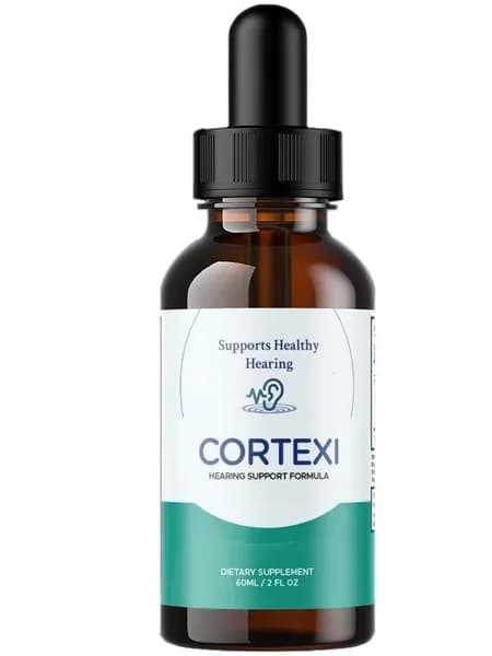 Ушные капли CORTEXI при отите от глухоты и тугоухости, против инфекций, для слуха 60 мл