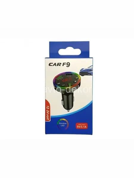 FM-модулятор F9 (AUX,USB,microSD) AVTO-DEKOR 9455