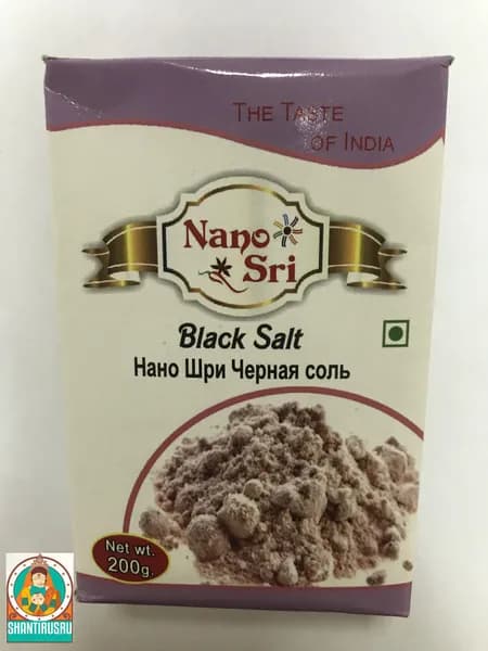 Черная соль Гималайский Nano Sri 200 г