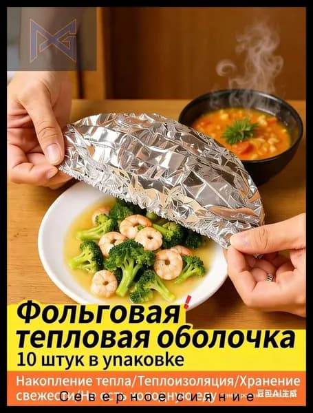 Пакет для продуктов, 10 шт диаметром до 35см, чехол для еды, пакет - крышка для посуды, шапочки для посуды см