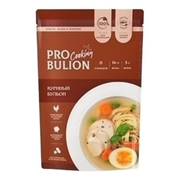 Бульон куриный Probulion Cooking замороженный 500 г
