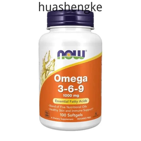 Омега 3-6-9 NOW Omega 3 6 9 1000 мг, 100 гелевых капсул
