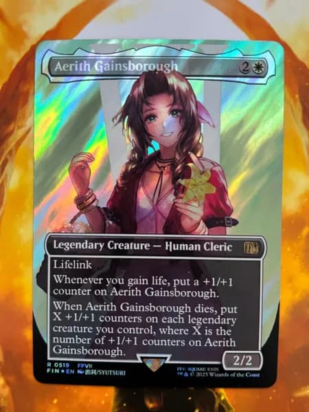 Портативные карты MTG Настройка и прокси высококачественной фольги Эрит Гейнсборо519
