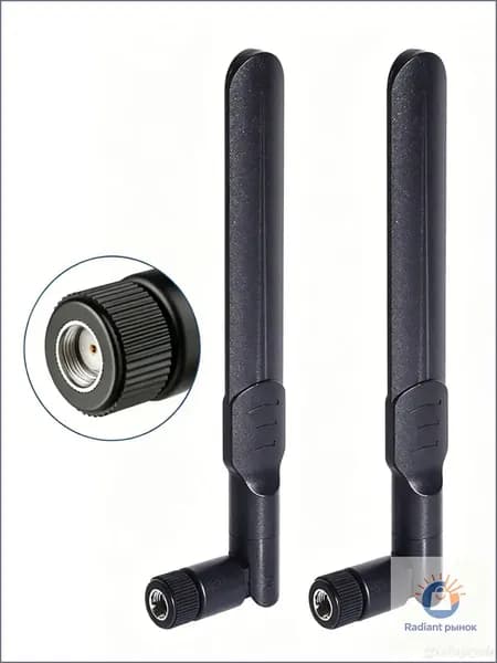 Антенна 4G LTE 8dBi RP-SMA (2 шт.) для охотничьих камер, уличных камер слежения совместима с Spypoint Link Micro, Solar, EVO