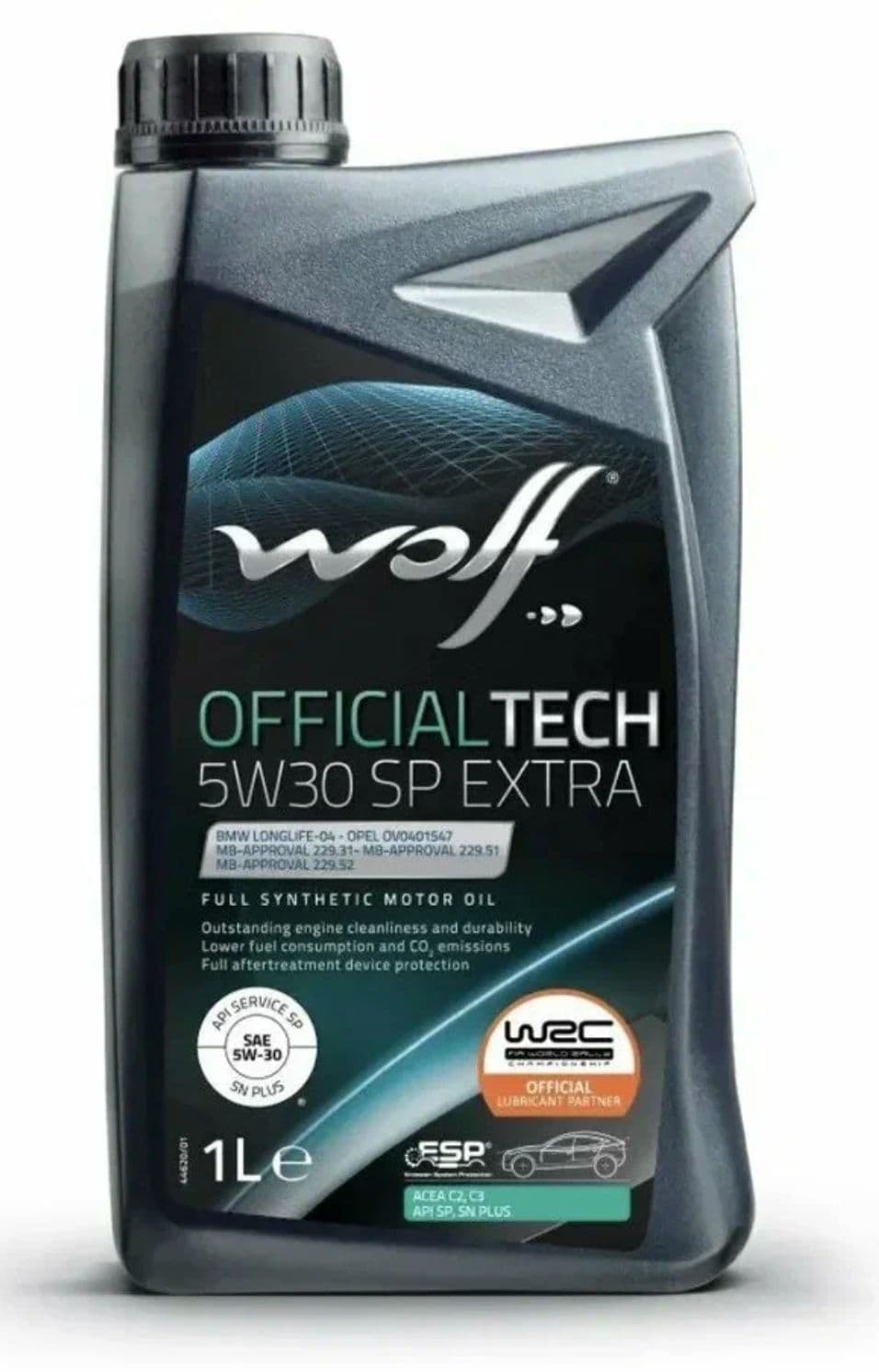 Wolf Officialtech 5W-30 Масло моторное, Синтетическое, 1 л