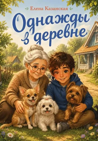 Однажды в деревне КНИГА для детей | Елена Казанская | Электронная книга