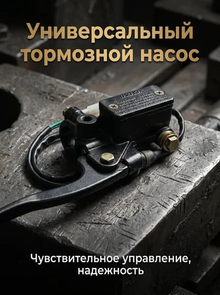 Суппорт тормозной жидкости для мотоцикла для Yamaha 125Cc YBR 125, цилиндр переднего тормозного гидравлического насоса в сборе