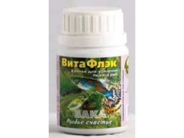 ВитаФлэк  хлопья для усиления окраски 100мл банка (1144)