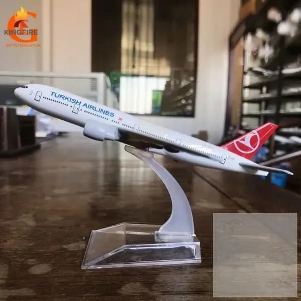 Turkish Airlines Boeing 777, металлическая модель самолета, Turkish Airlines B777